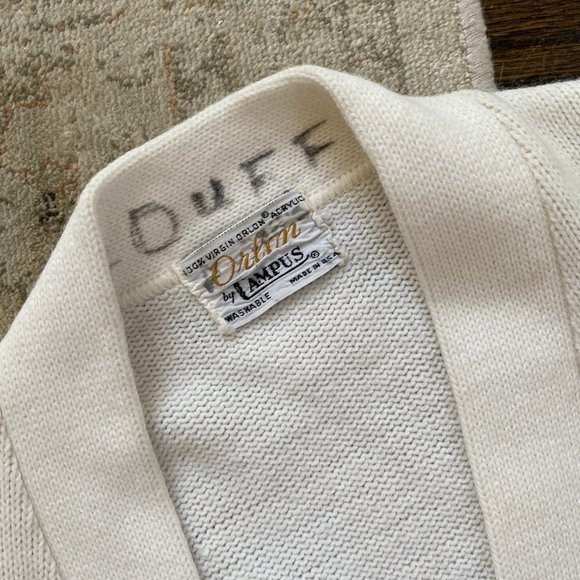 Vintage white cardigan - Picture 2 of 2